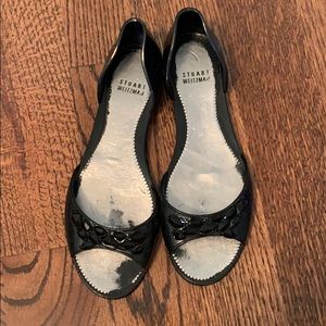 Stuart Weitzman Jelly Flats